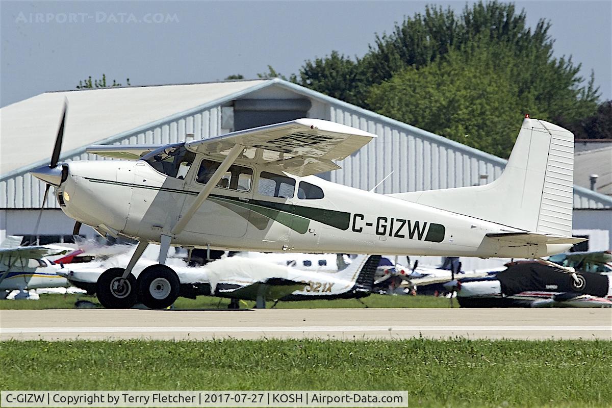 C-GIZW, 1979 Cessna 180K Skywagon C/N 18053075, At 2017 EAA AirVenture at Oshkosh