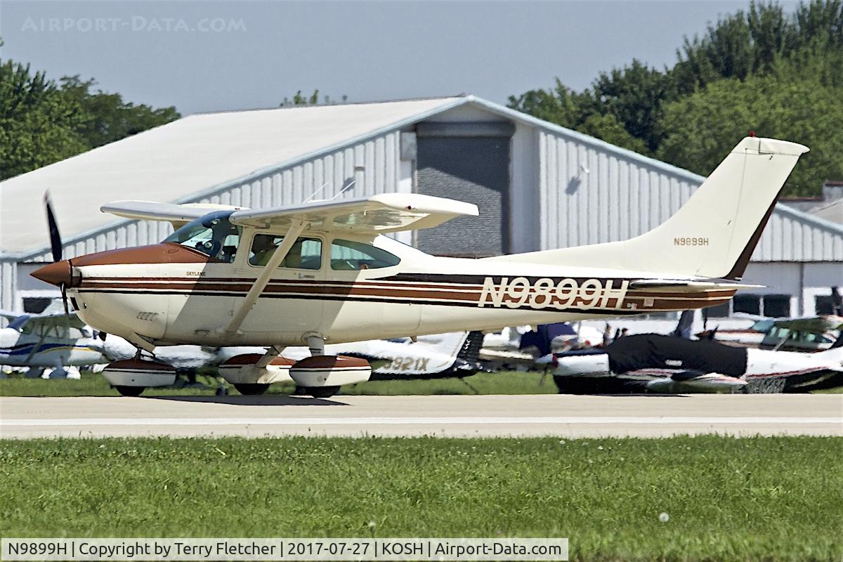 N9899H, 1981 Cessna 182R Skylane C/N 18268098, At 2017 EAA AirVenture at Oshkosh