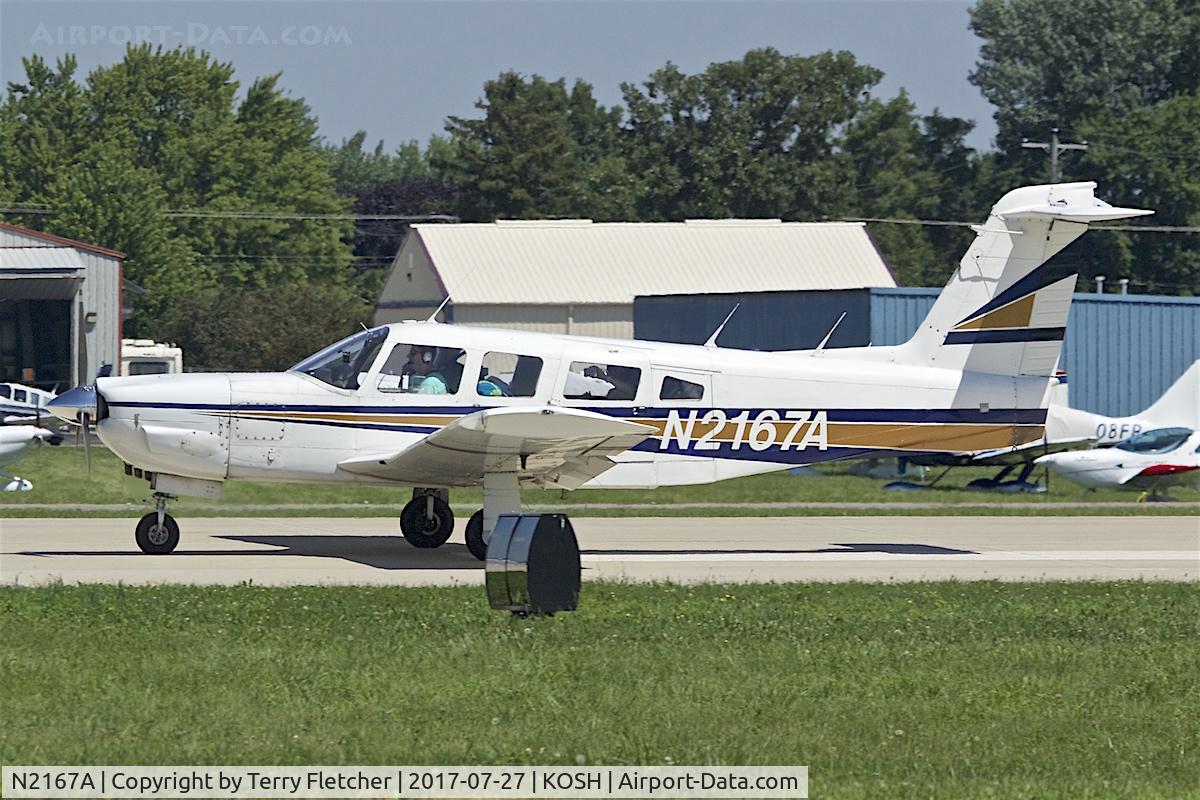 N2167A, 1978 Piper PA-32RT-300 Lance C/N 32R-7985004, At 2017 EAA AirVenture at Oshkosh