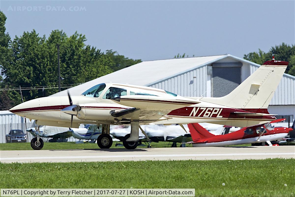 N76PL, 1976 Cessna 310R C/N 310R0660, At 2017 EAA AirVenture at Oshkosh