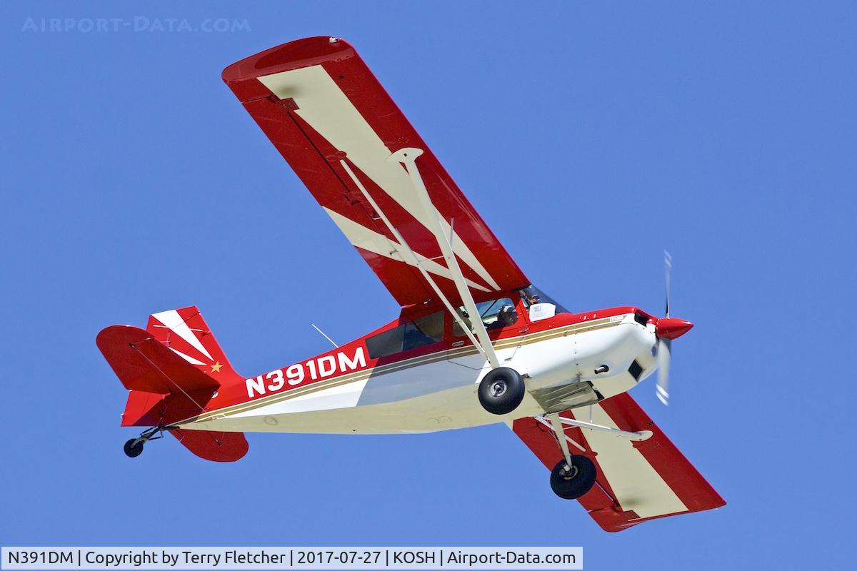 N391DM, 2000 American Champion 7GCBC C/N 1302-2000, At 2017 EAA AirVenture at Oshkosh