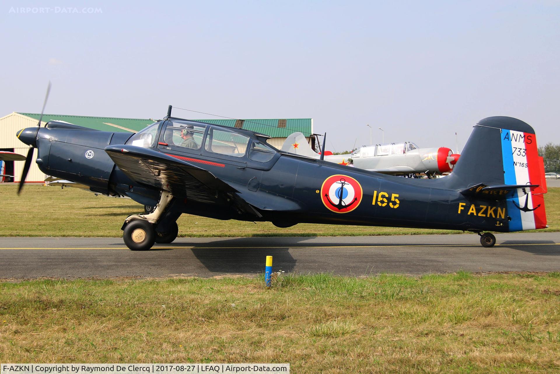 F-AZKN, Morane-Saulnier MS-733 Alcyon C/N 165, Airshow Albert.