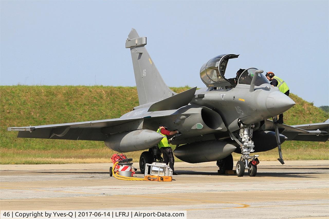 46, 2016 Dassault Rafale M C/N 46, Dassault Rafale M, Flight line, Landivisiau Naval Air Base (LFRJ) Tiger Meet 2017