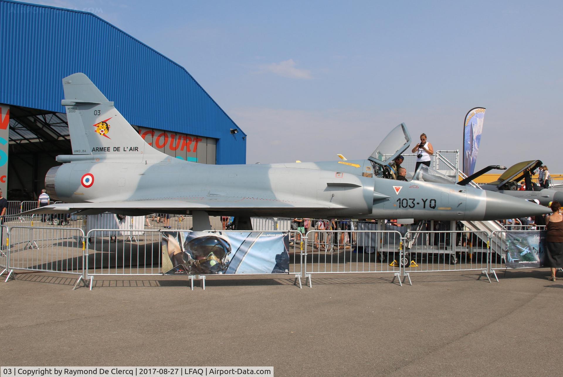 03, Dassault Mirage 2000C C/N 03, Airshow Albert.