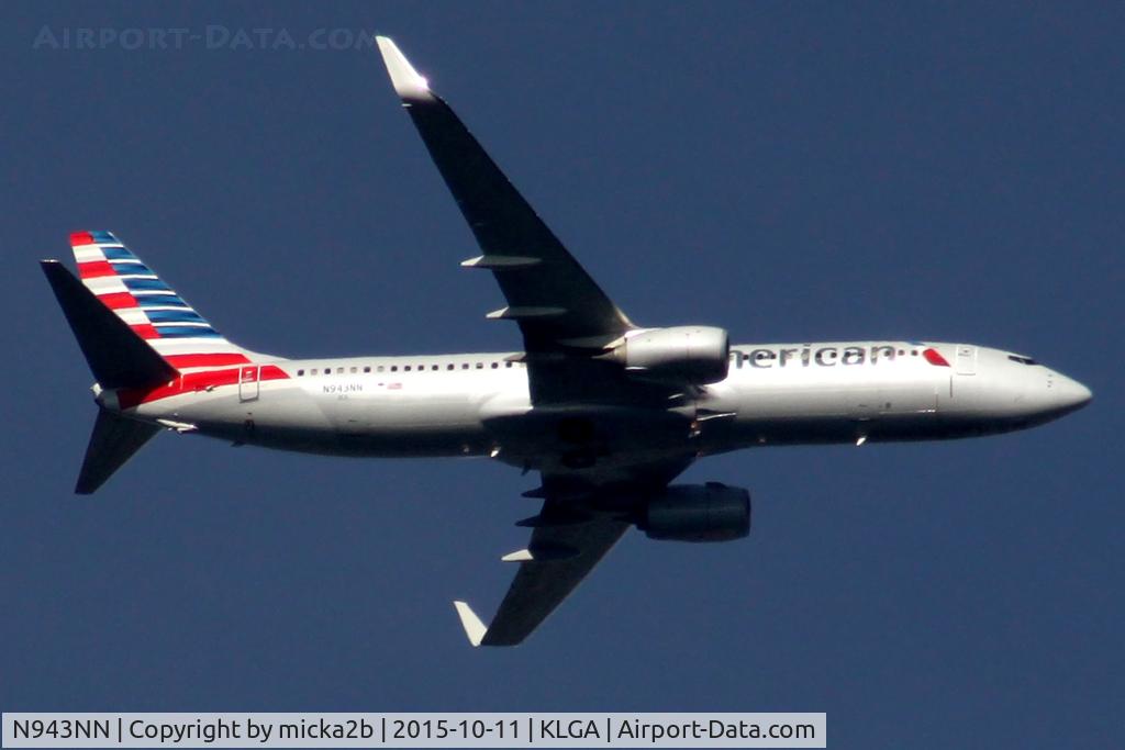 N943NN, 2013 Boeing 737-823 C/N 31177, In flight