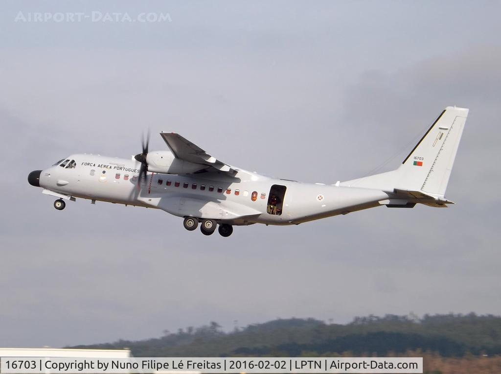 16703, CASA C-295M C/N 047, Taking-off.