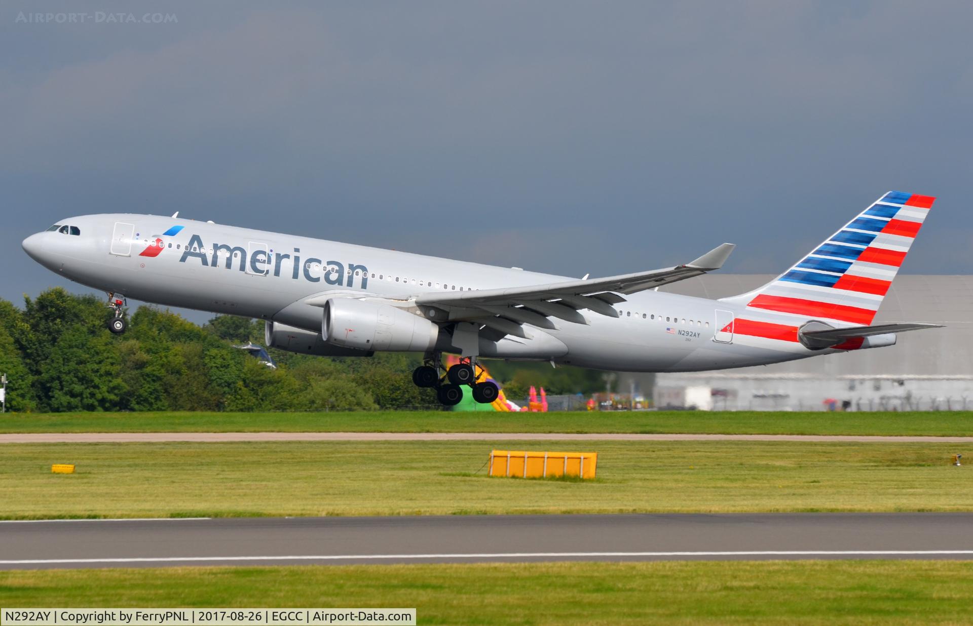 N292AY, 2014 Airbus A330-243 C/N 1512, American A332 rotating.