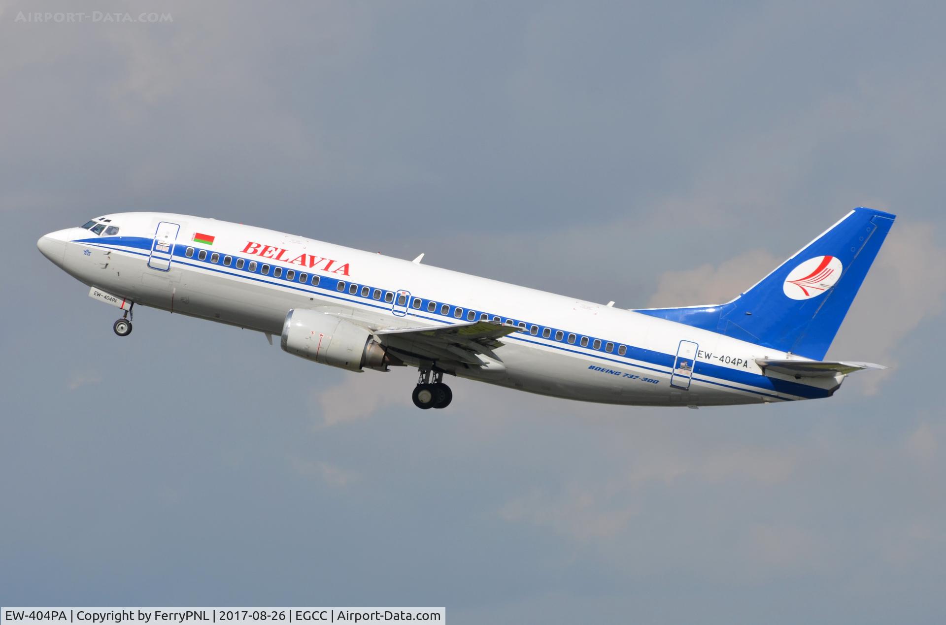 EW-404PA, 1992 Boeing 737-3L9 C/N 27061, Belavia B733 departing for Minsk.