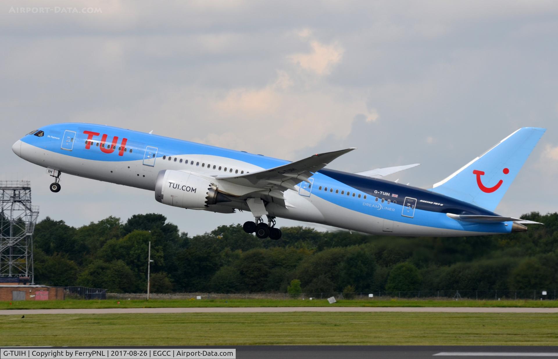 G-TUIH, 2015 Boeing 787-8 Dreamliner C/N 37229, TUI B788 departure