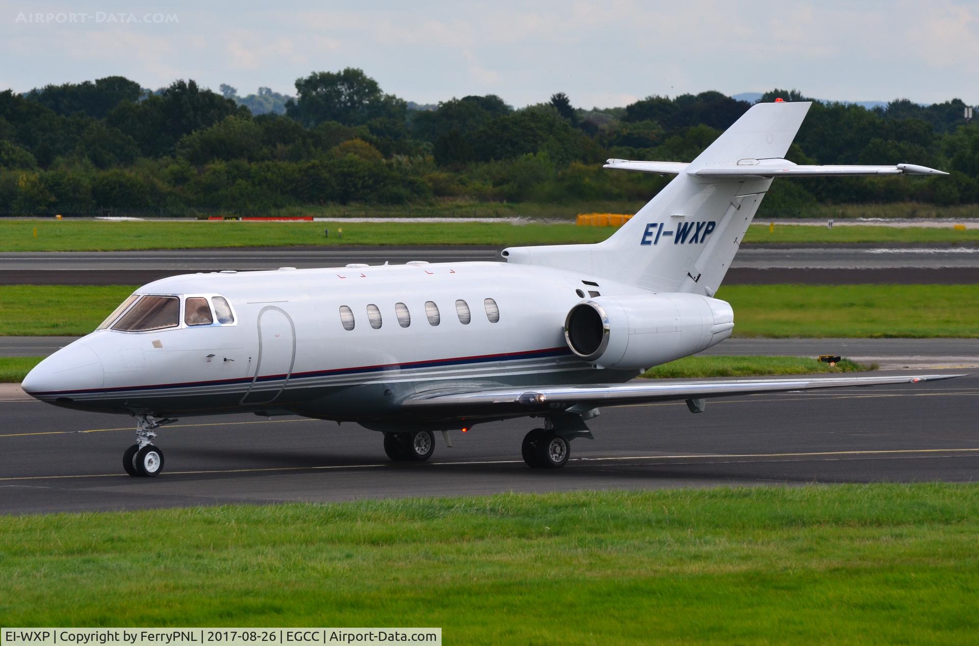 EI-WXP, 1998 Raytheon Hawker 800XP C/N 258382, HS800 arrived in MAN