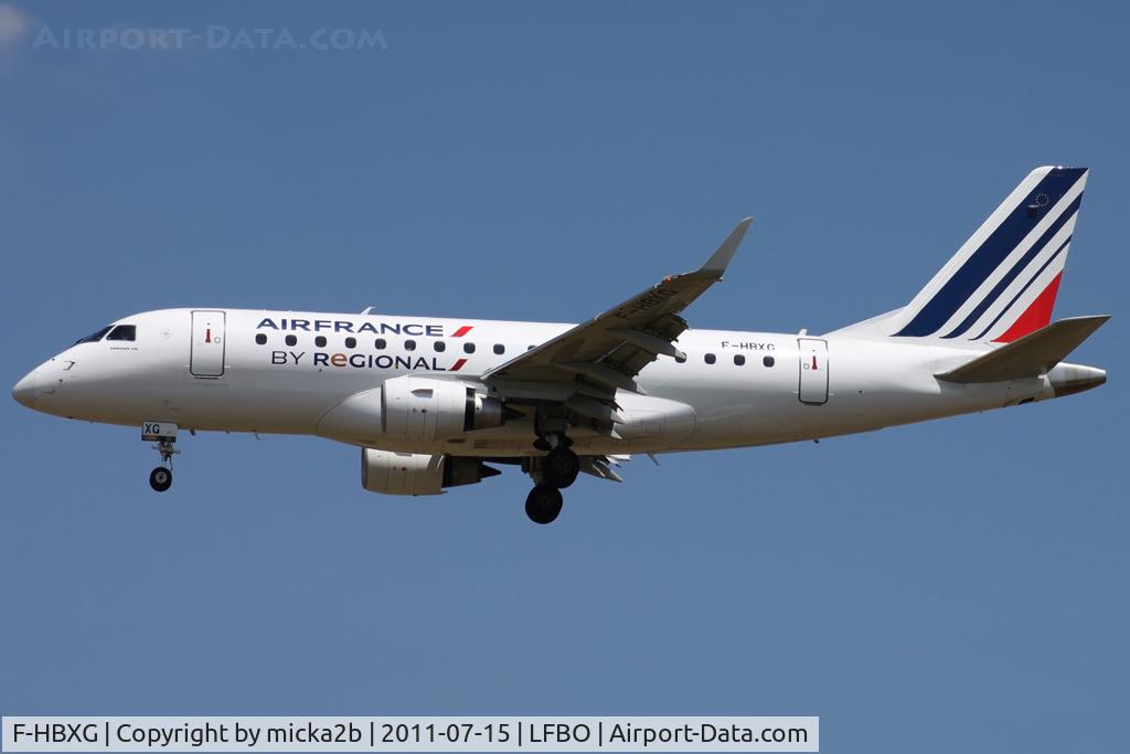 F-HBXG, 2009 Embraer 170ST (ERJ-170-100ST) C/N 17000301, Landing
