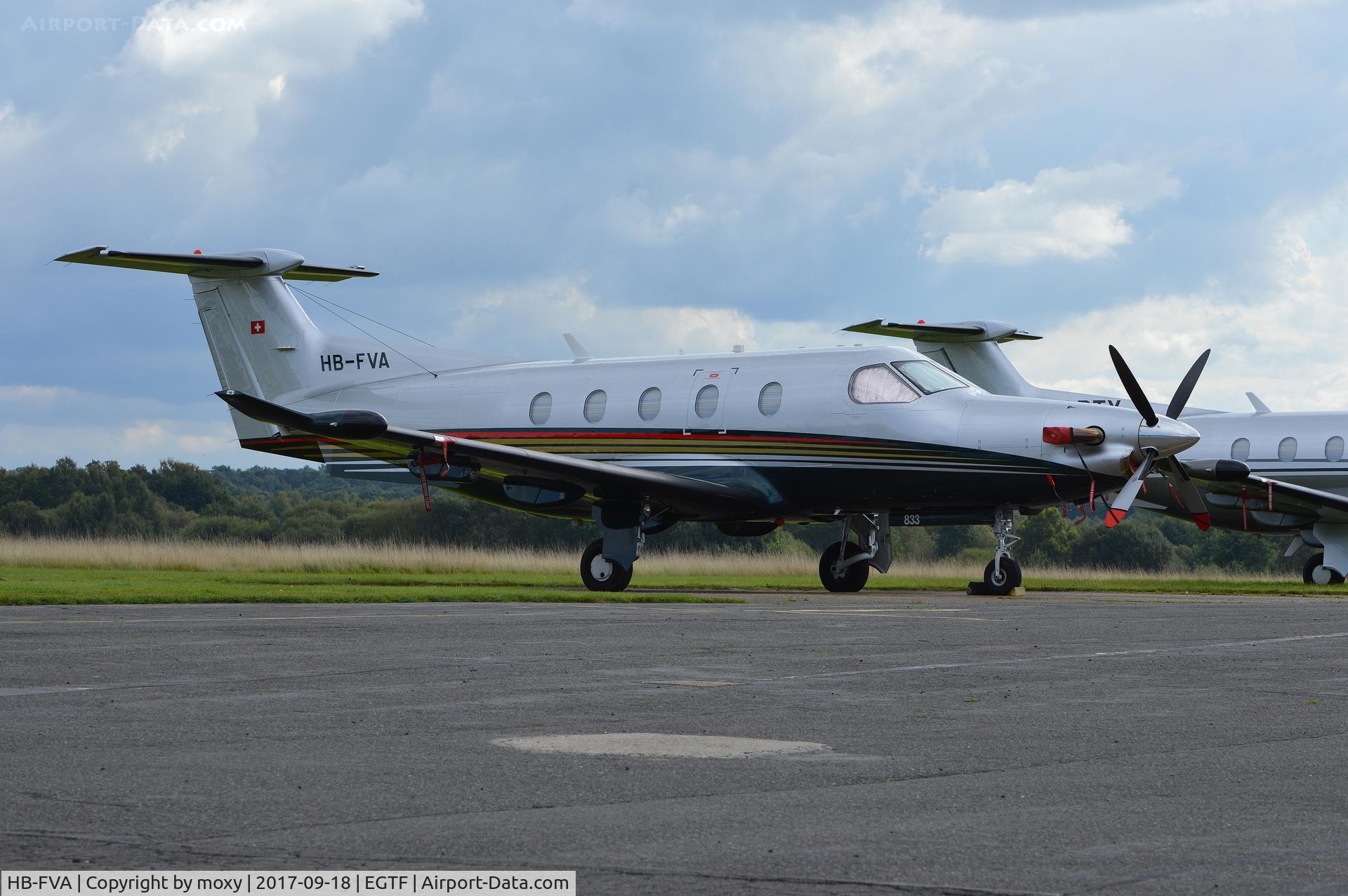 HB-FVA, 2007 Pilatus PC-12/47 C/N 833, Pilatus PC-12/47 at Fairoaks.