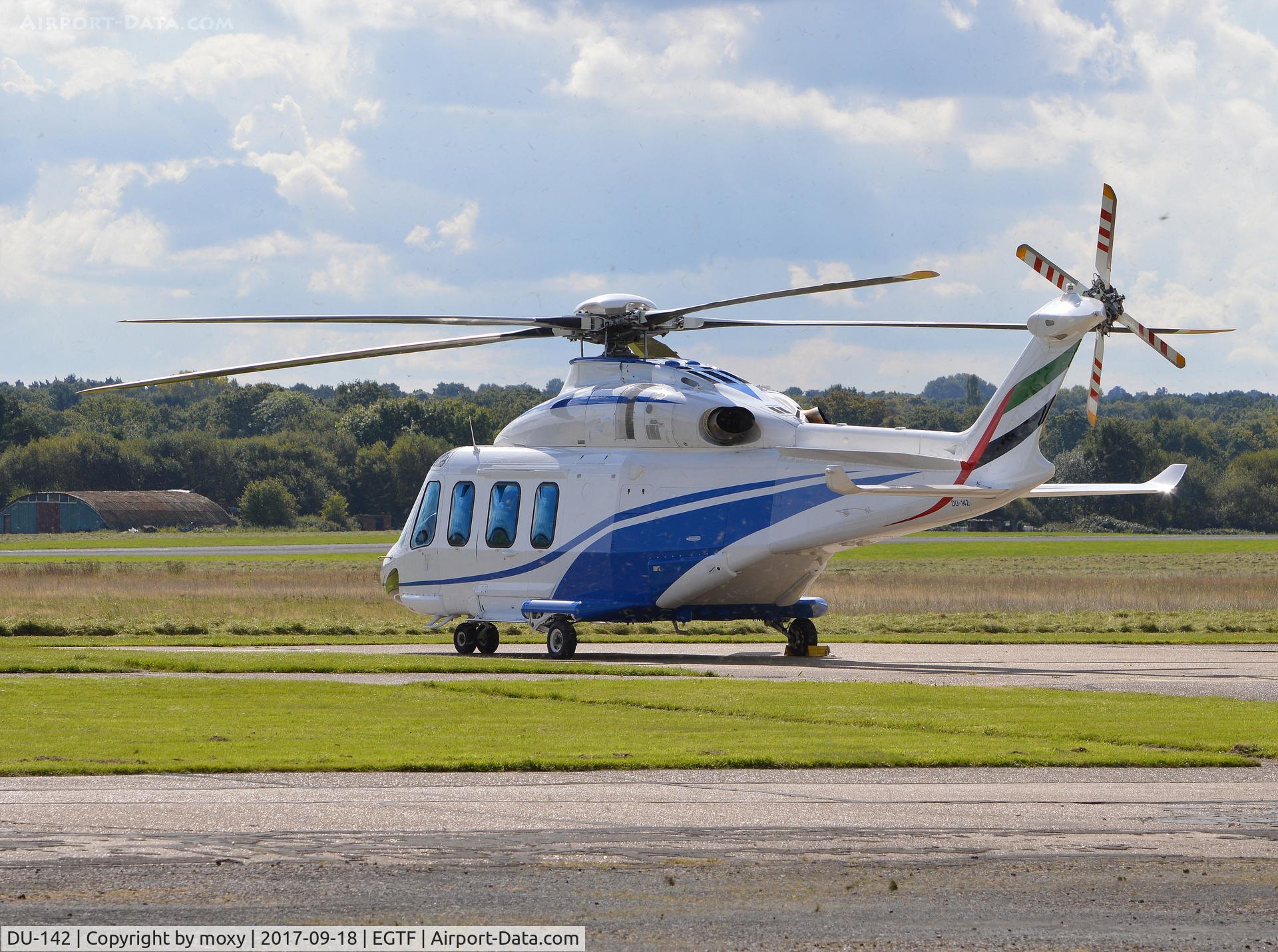 DU-142, AgustaWestland AW-139 C/N 31234, AgustaWestland AW-139 at Fairoaks.