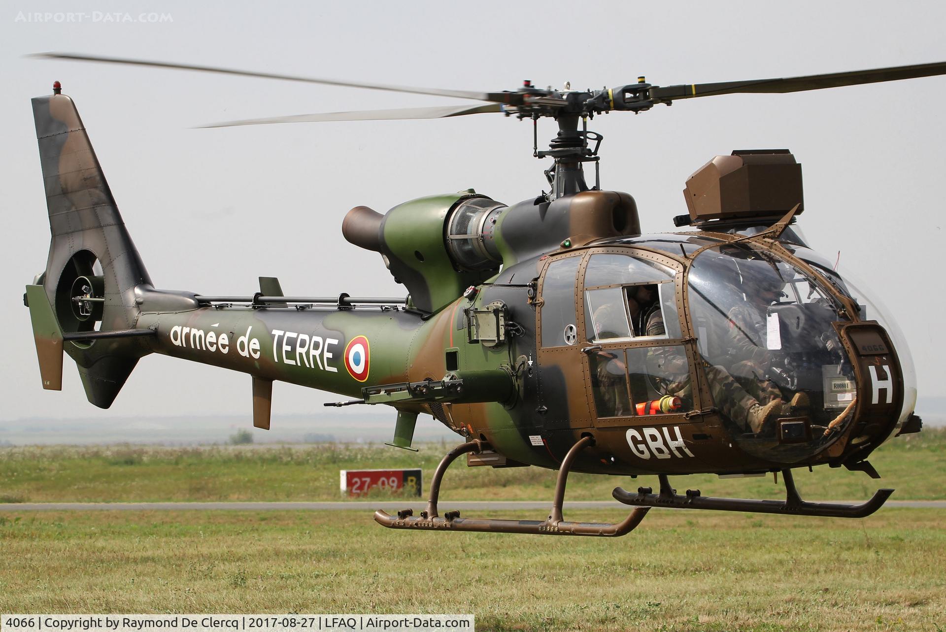 4066, Aérospatiale SA-342M Gazelle C/N 2066, Airshow Albert.