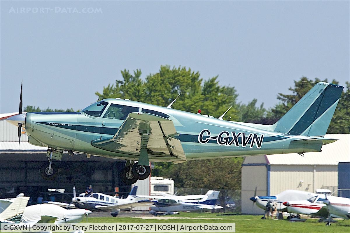 C-GXVN, Piper PA-24-250 Comanche Comanche C/N 24-3131, At 2017 EAA AirVenture at Oshkosh