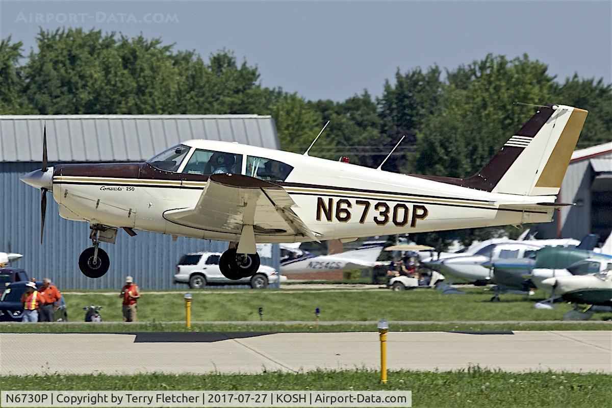 N6730P, 1960 Piper PA-24-250 Comanche C/N 24-1857, At 2017 EAA AirVenture at Oshkosh
