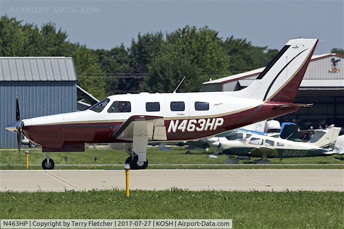 N463HP, 2002 Piper PA-46-350P Malibu Mirage C/N 4636335, At 2017 EAA AirVenture at Oshkosh