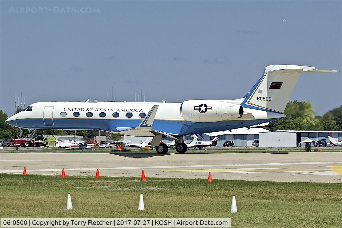 06-0500, 2007 Gulfstream C-37B (GV-SP) C/N 5152, At 2017 EAA AirVenture at Oshkosh
