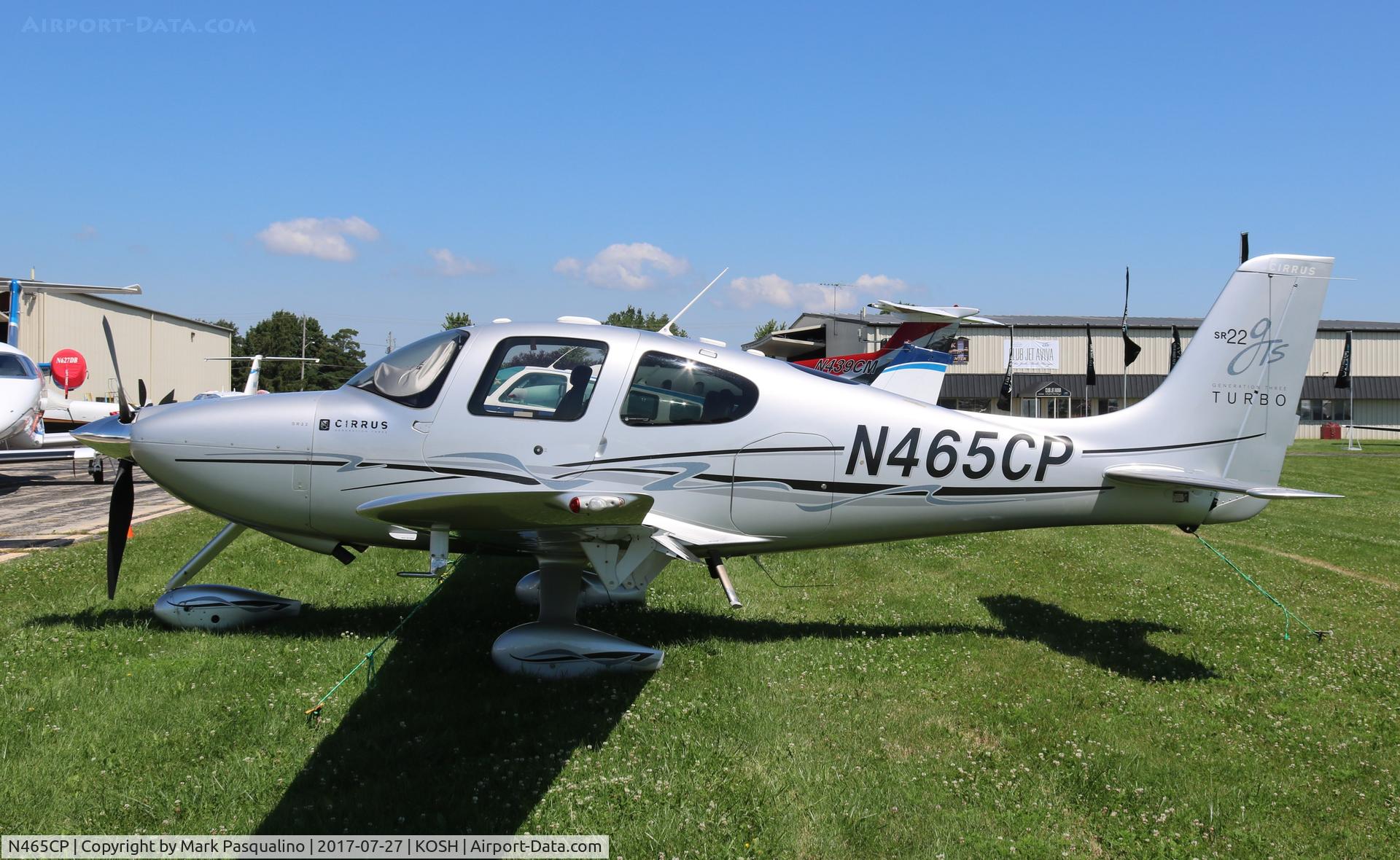 N465CP, 2008 Cirrus SR22 G3 GTS Turbo C/N 3279, Cirrus SR22