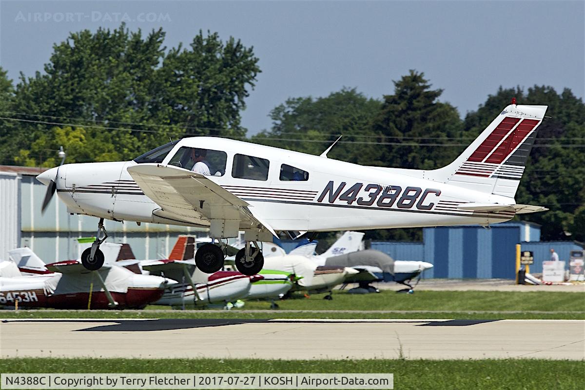 N4388C, 1984 Piper PA-28-161 Warrior II C/N 28-8516021, At 2017 EAA AirVenture at Oshkosh