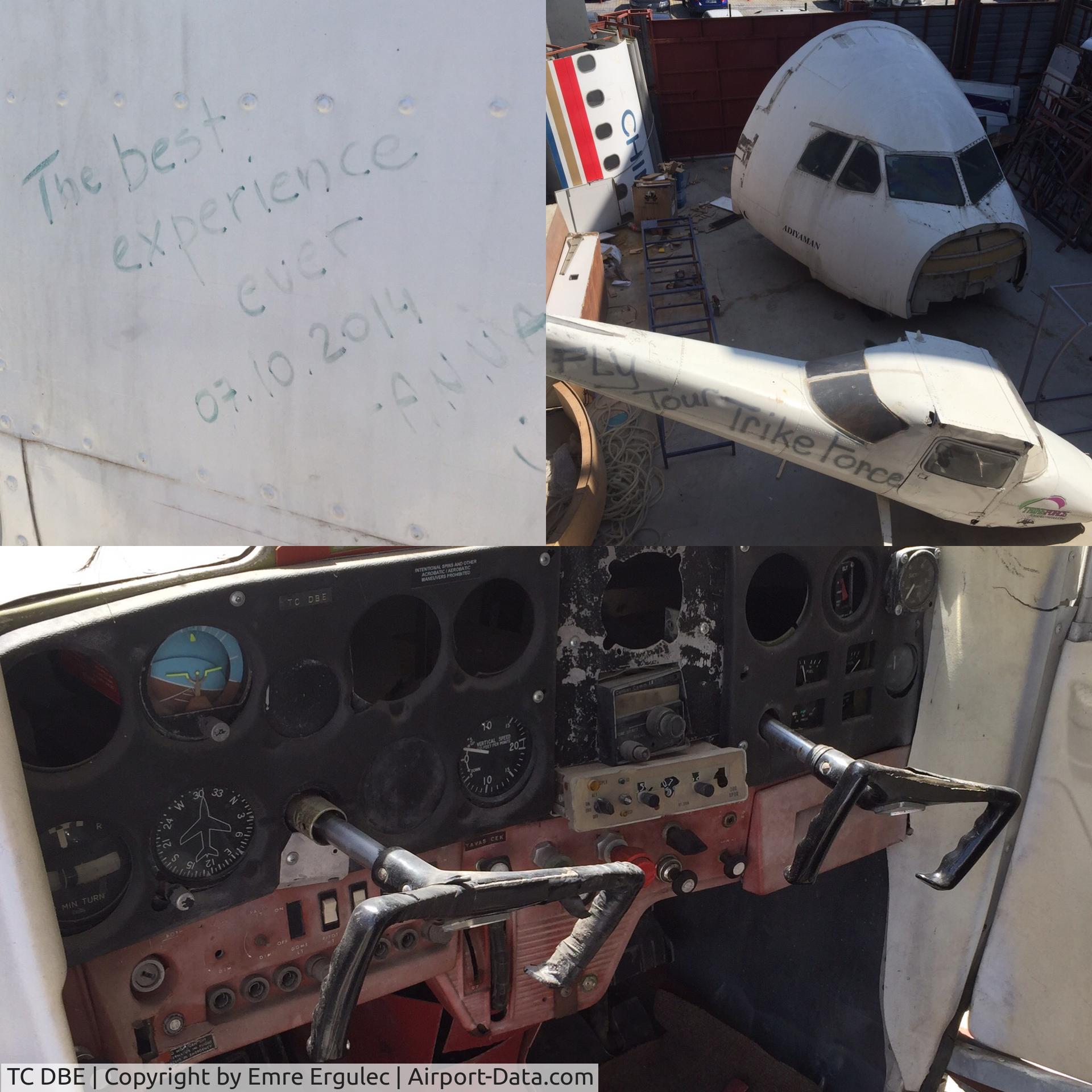 TC DBE, 1969 Cessna 150K C/N 15071664, end of flight