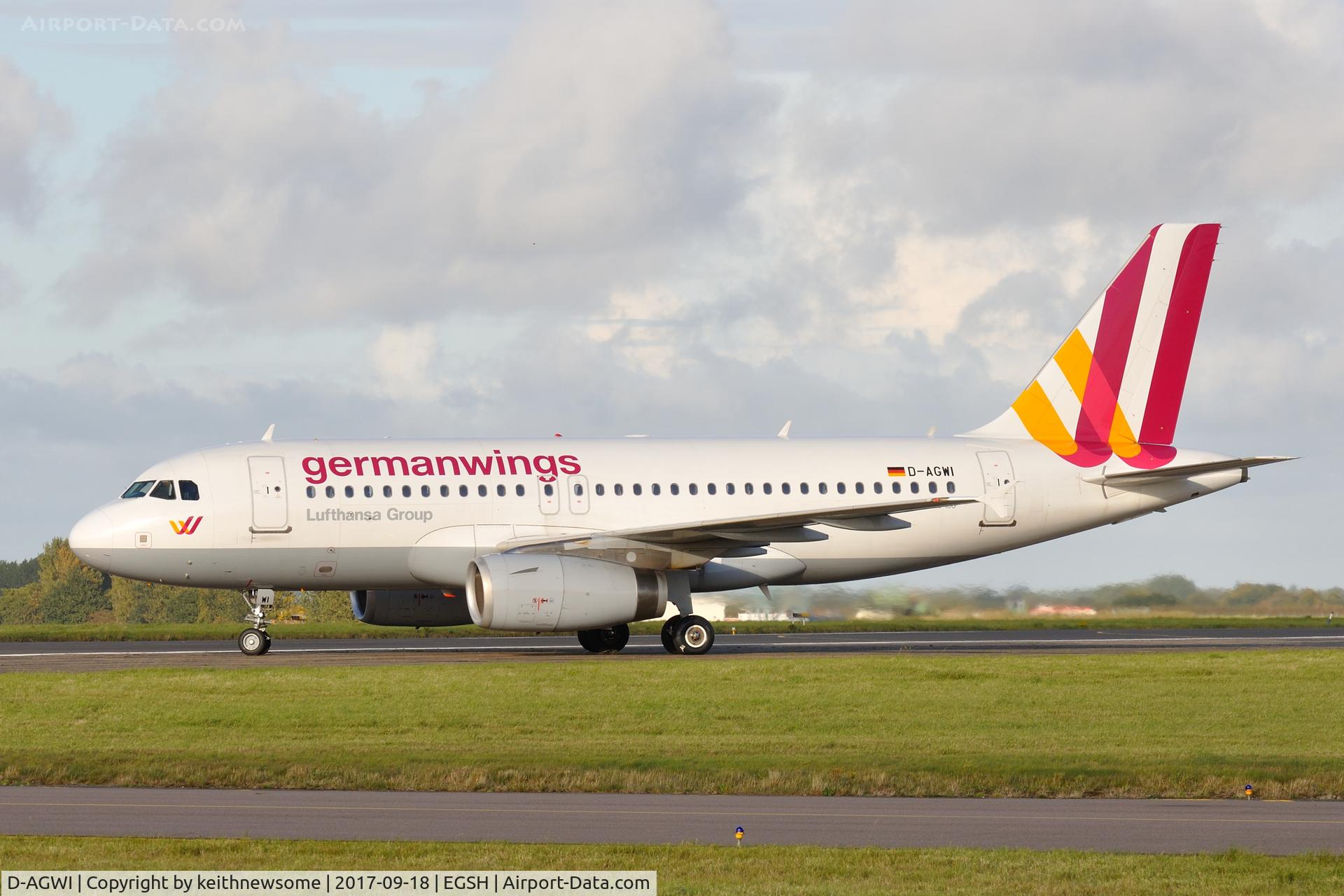 D-AGWI, 2008 Airbus A319-132 C/N 3358, Arriving for paintwork.
