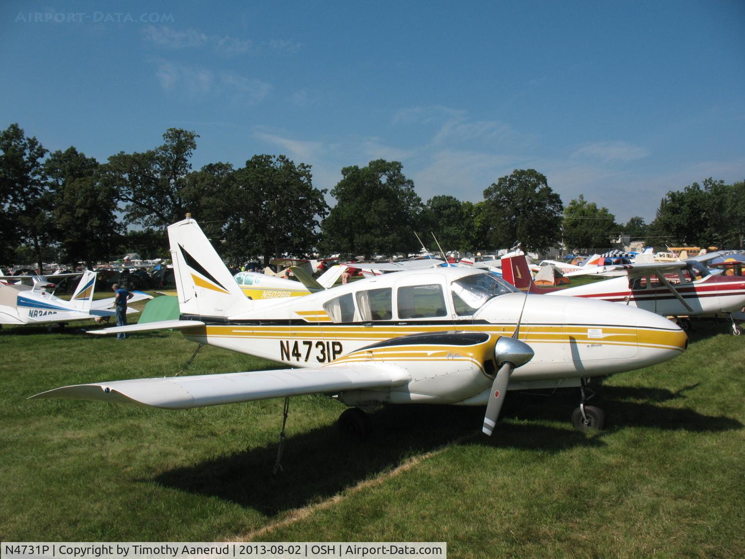 N4731P, 1960 Piper PA-23-250 Apache C/N 27-261, 1960 Piper PA-23-250, c/n: 27-261