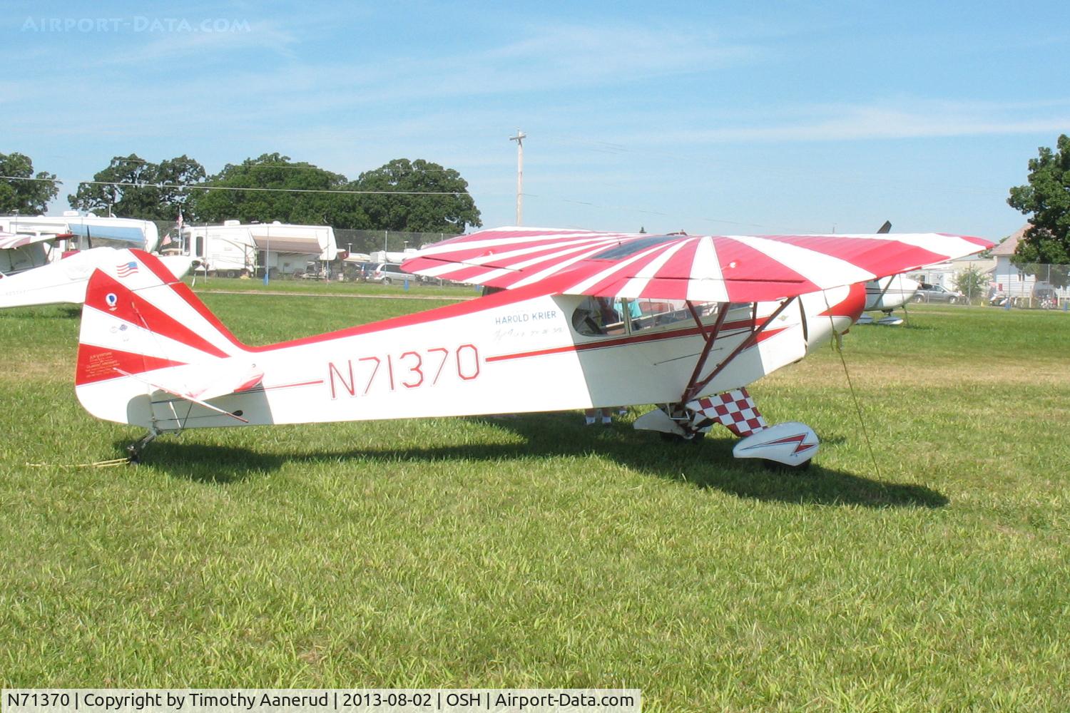 N71370, 1946 Piper J3C-65 Cub Cub C/N 22167, 1946 Piper J3C-65, c/n: 22167