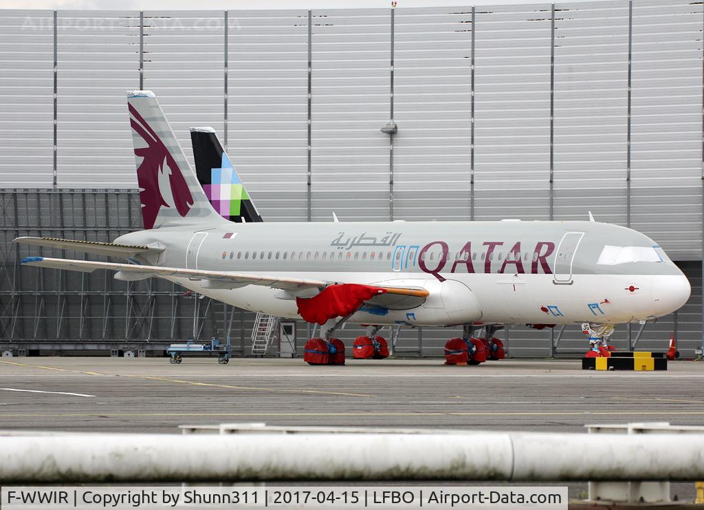 F-WWIR, 2016 Airbus A320-271N C/N 7192, C/n 7192 - To be A7-AJG but ntu... Now for Indigo Airlines