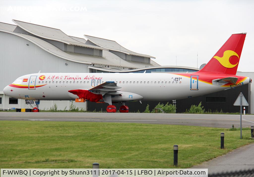 F-WWBQ, 2017 Airbus A320-271N C/N 7547, C/n 7547 - To be B-8382