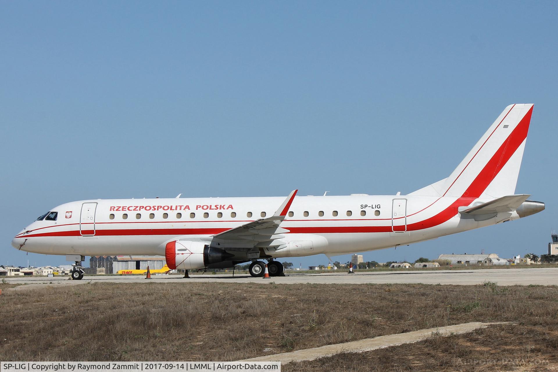 SP-LIG, 2009 Embraer 175LR (ERJ-170-200LR) C/N 17000283, Embraer175LR (ERJ-170) SP-LIG Government of Poland