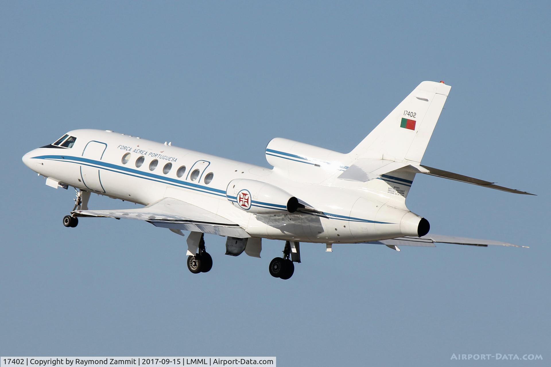 17402, 1990 Dassault Falcon 50 C/N 198, Dassault Falcon50 17402 Portuguese Air Force