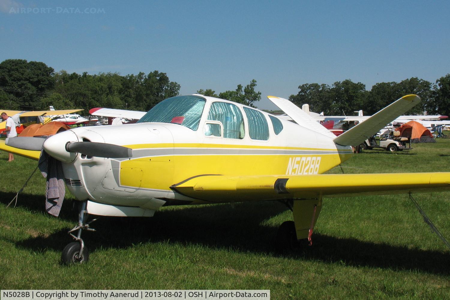 N5028B, 1955 Beech F35 Bonanza C/N D-4294, 1955 Beech F35, c/n: D-4294