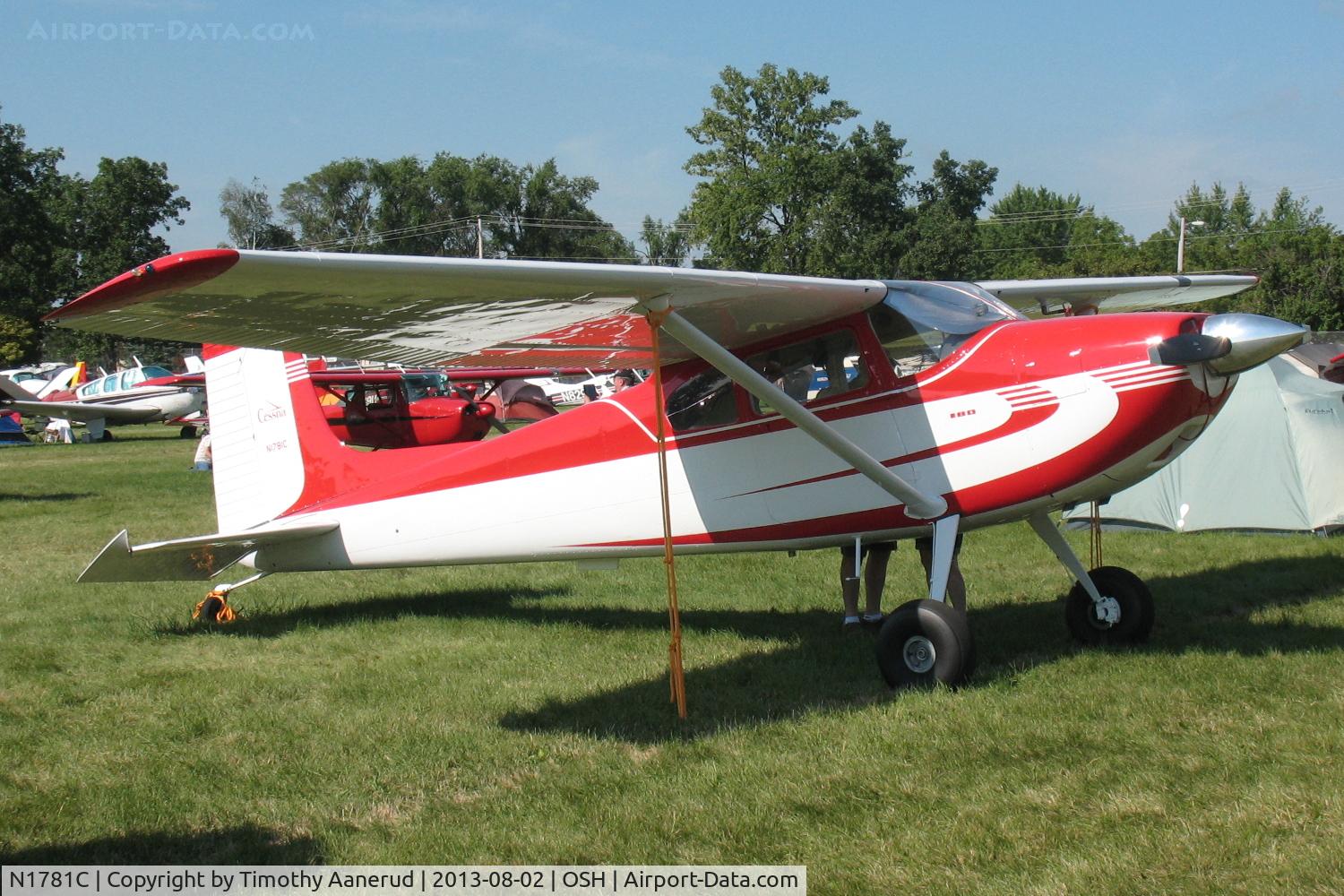 N1781C, 1953 Cessna 180 C/N 30481, 1953 Cessna 180, c/n: 30481