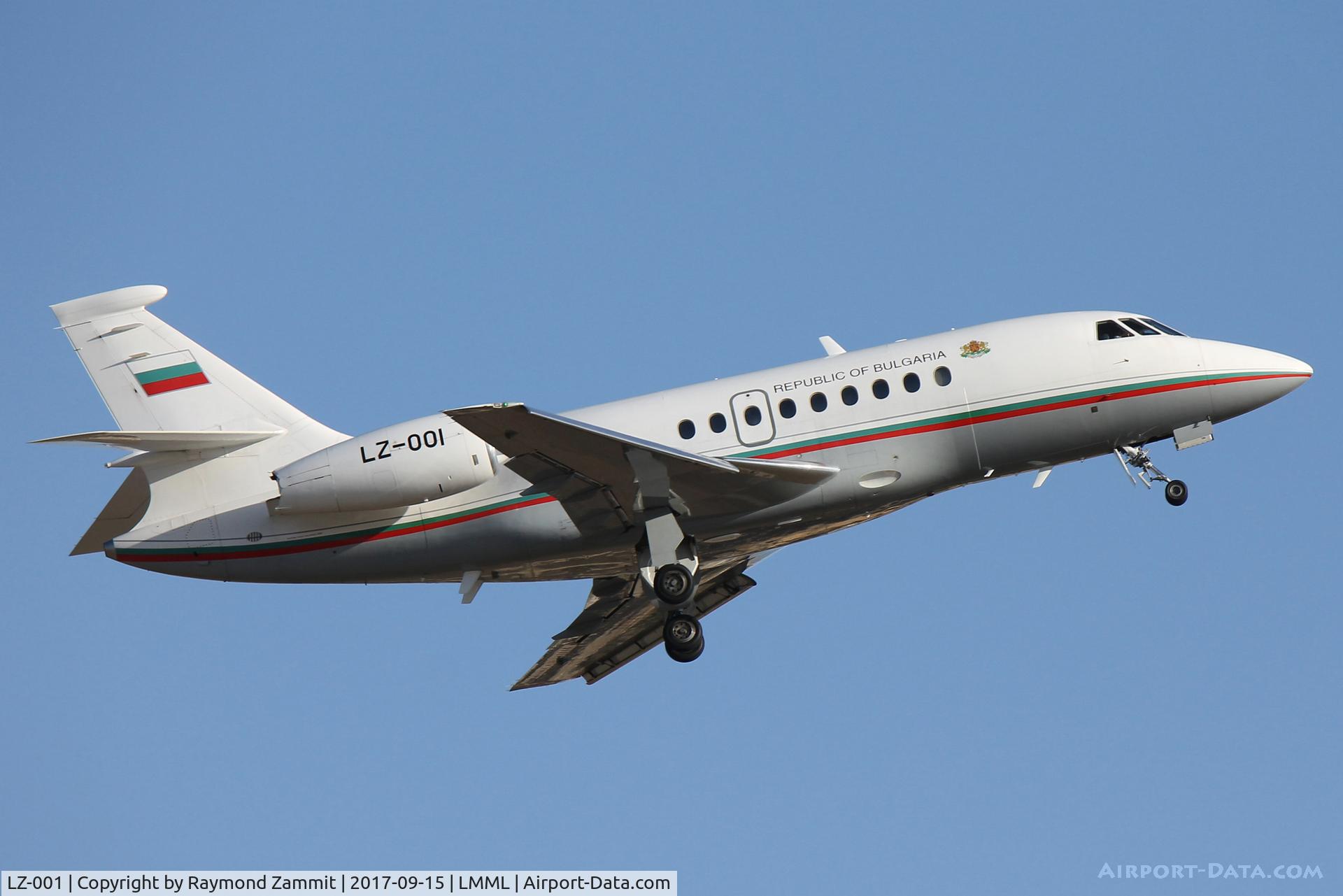 LZ-OOI, Dassault Falcon2000X C/N 123, Dassault Falcon2000X LZ-001 Bulgaria Air Force