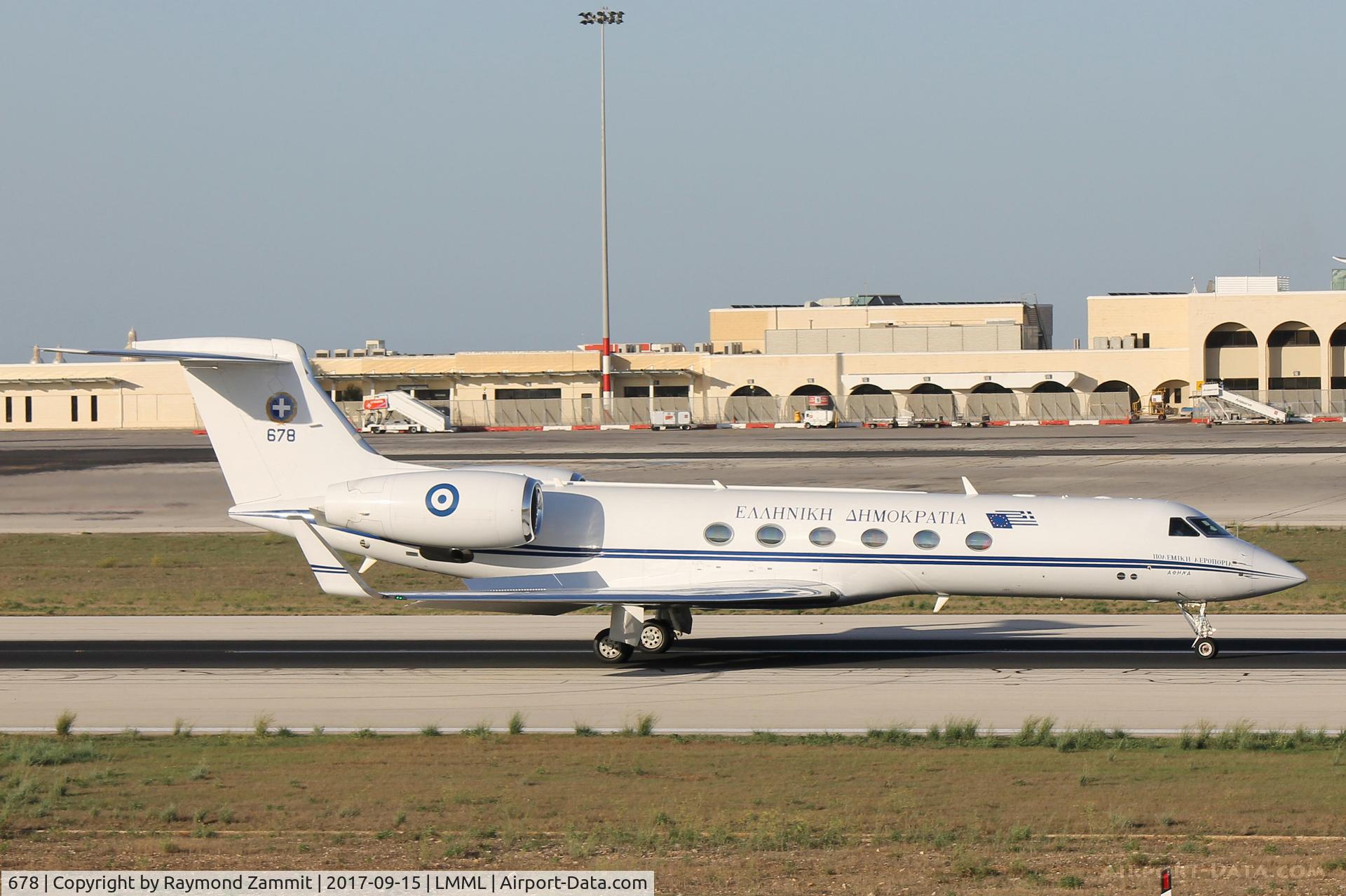 678, 2003 Gulfstream Aerospace G-V Gulfstream V C/N 678, Gulfstream G-V 678 Hellenic Air Force