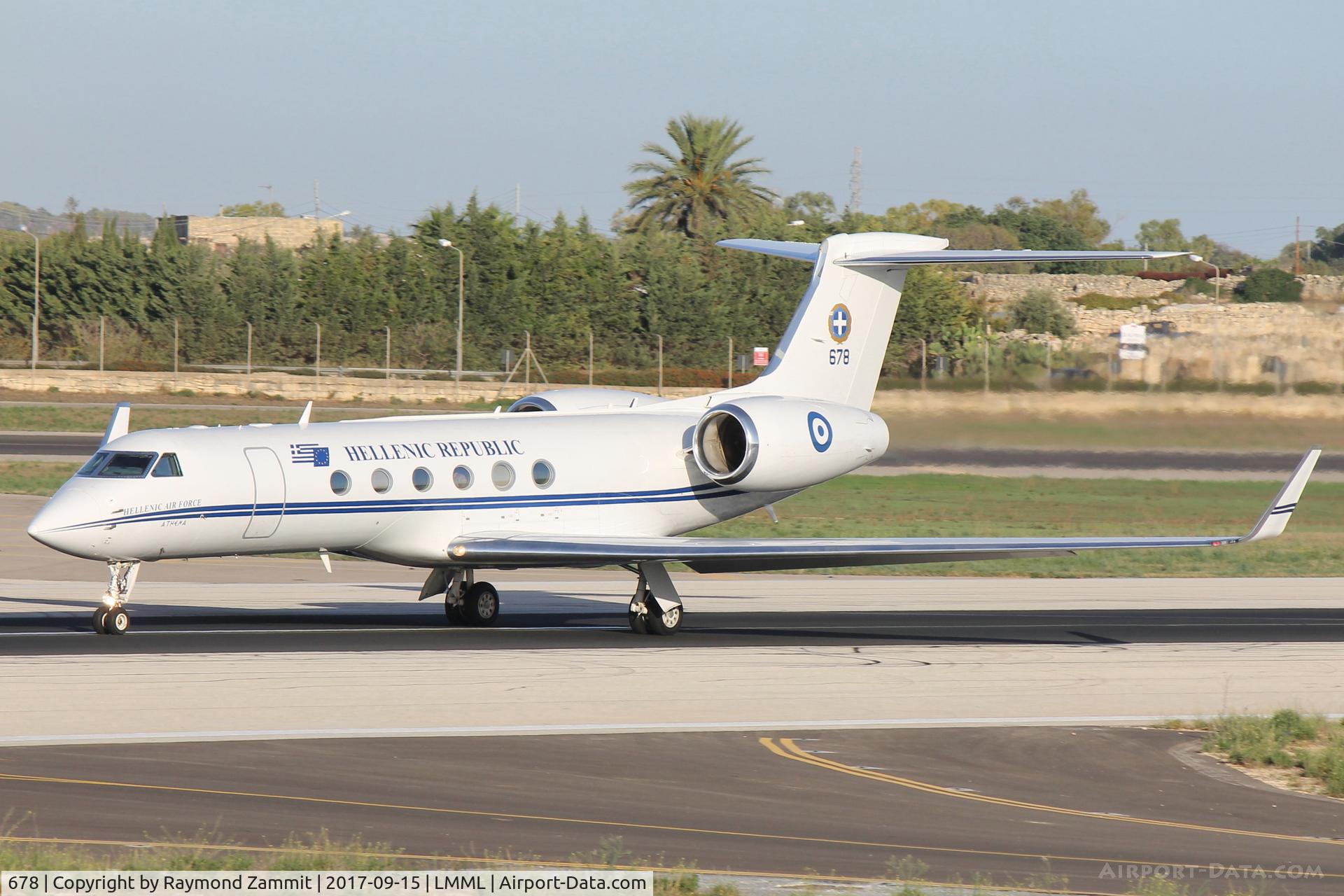 678, 2003 Gulfstream Aerospace G-V Gulfstream V C/N 678, Gulfsteam G-V 678 Hellenic Air force