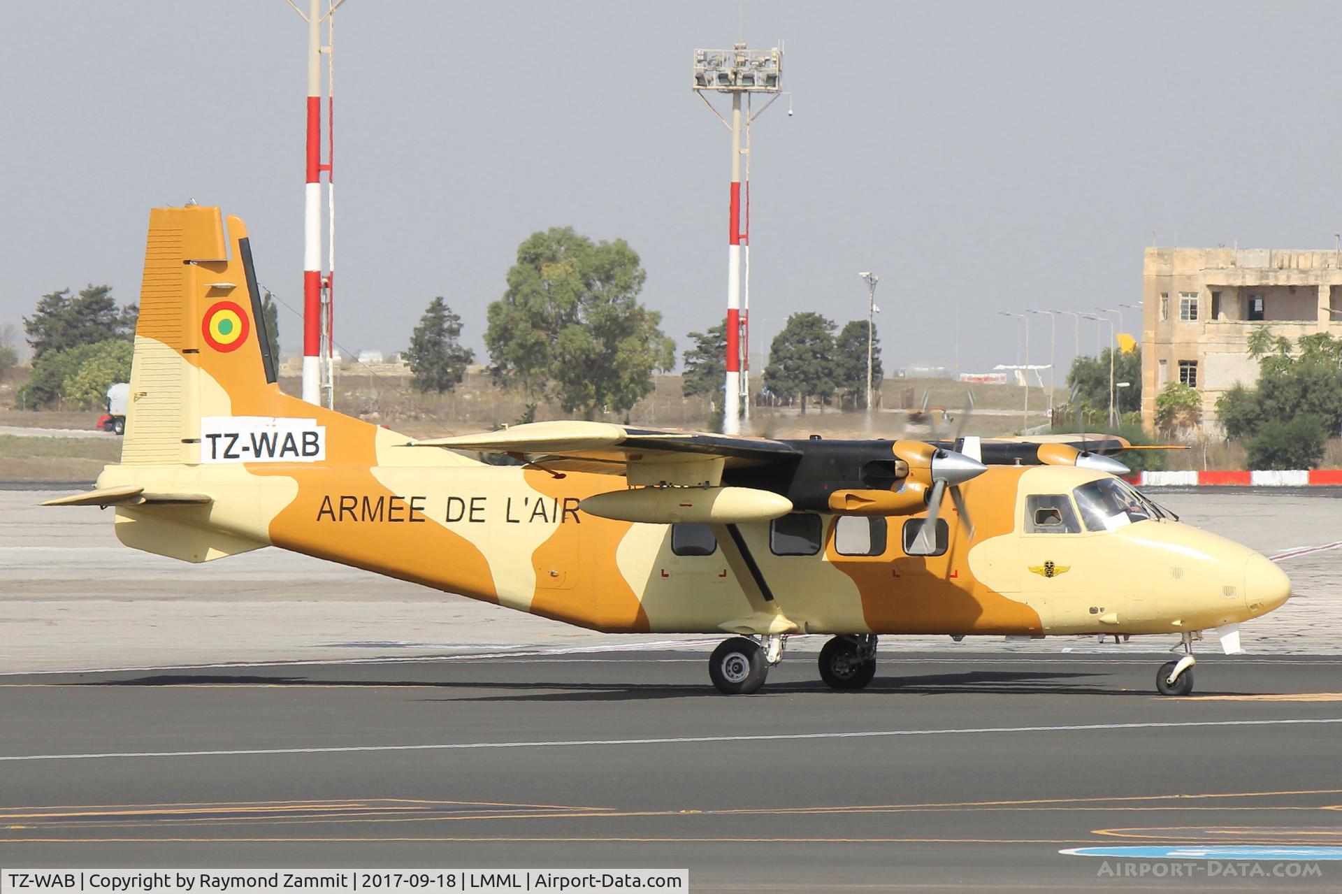 TZ-WAB, Harbin Y-12E C/N 095, Harbin Y-12E TZ-WAB Mali Air Force departing Malta on delivery flight.