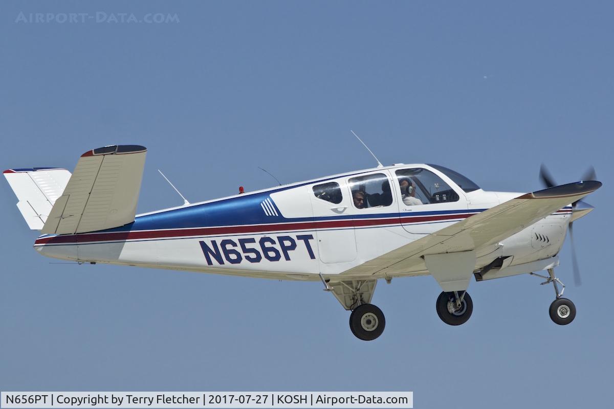 N656PT, 1959 Beech K35 Bonanza C/N D-5910, At 2017 EAA AirVenture at Oshkosh