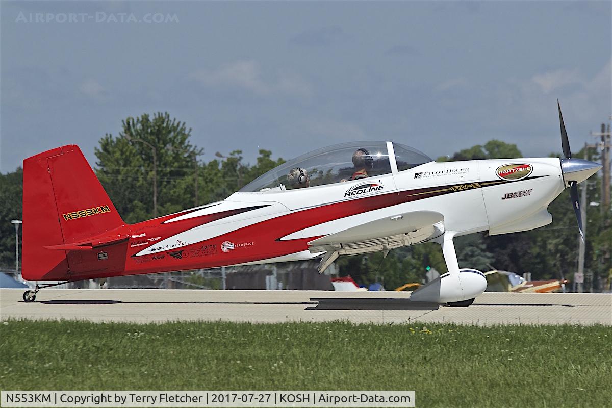 N553KM, 2004 Vans RV-8 C/N 81553, At 2017 EAA AirVenture at Oshkosh