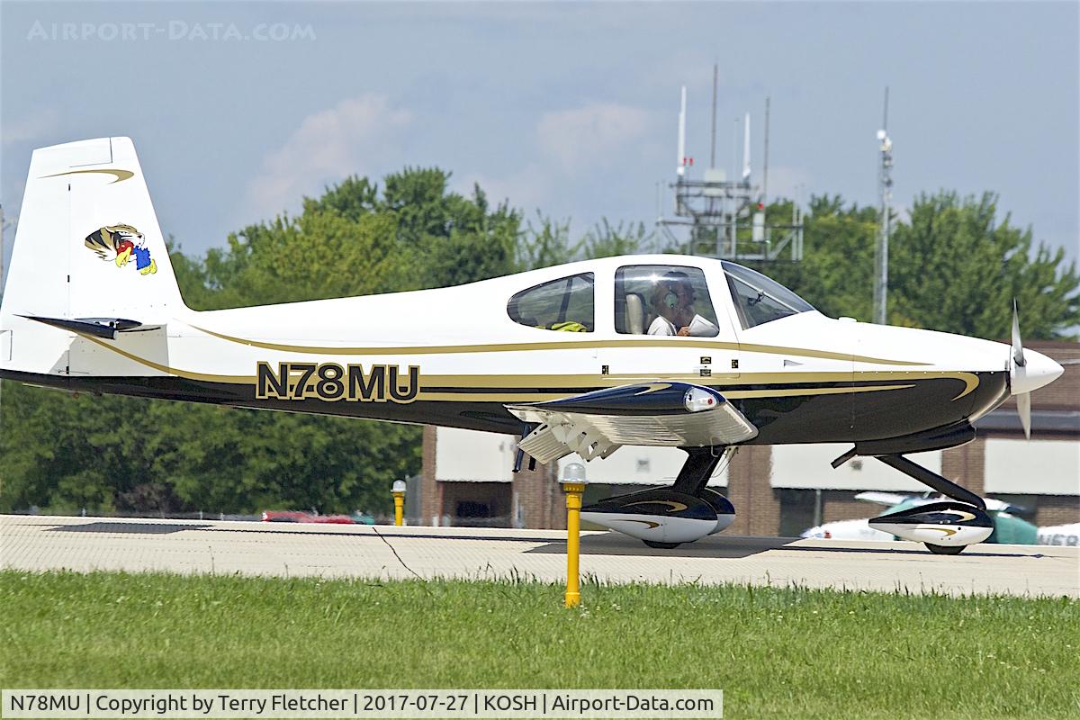 N78MU, 2007 Vans RV-10 C/N 40428, At 2017 EAA AirVenture at Oshkosh