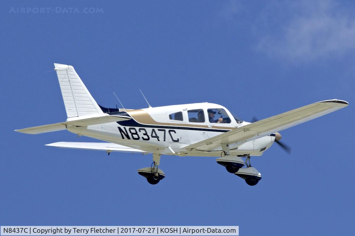 N8437C, 1976 Piper PA-28-181 C/N 28-7690141, At 2017 EAA AirVenture at Oshkosh