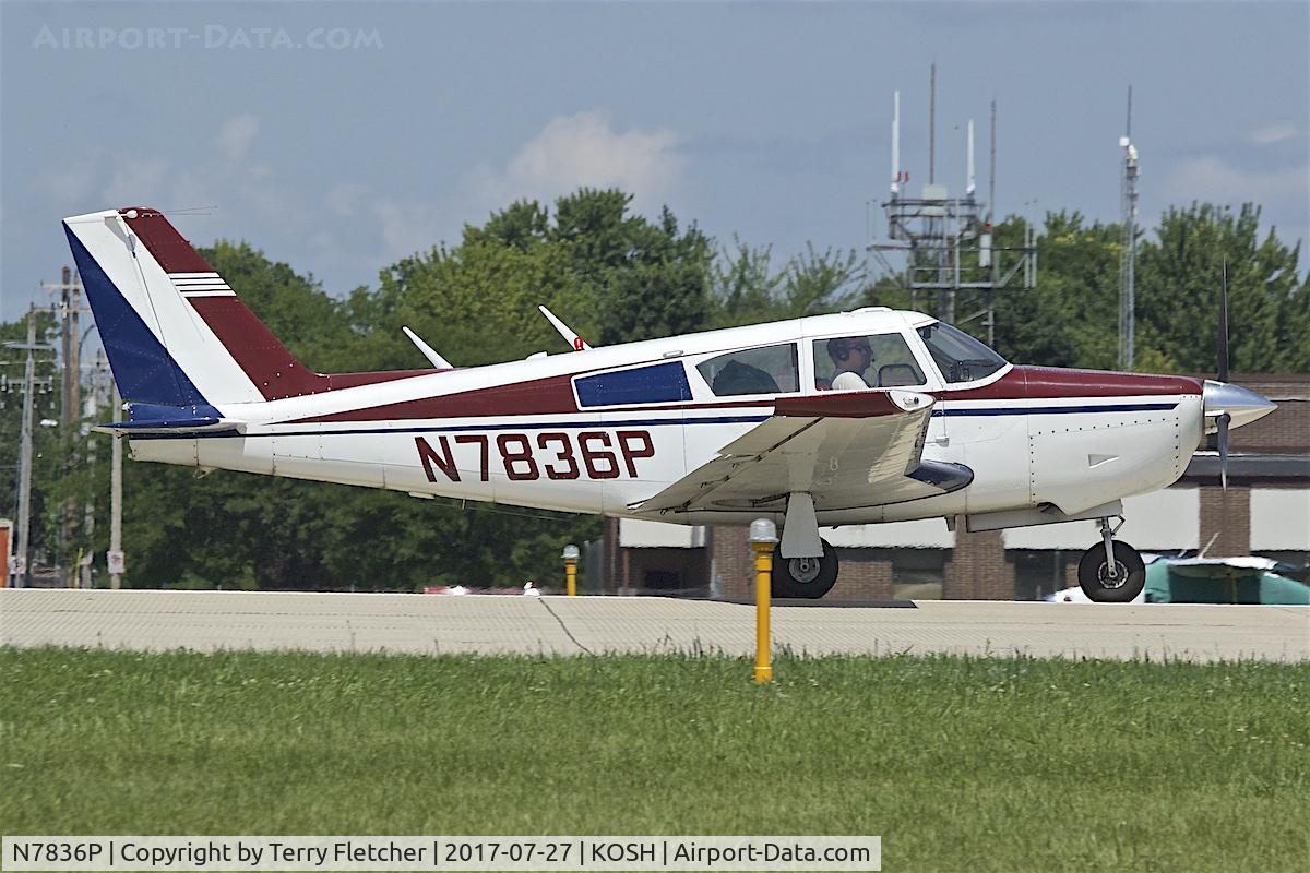 N7836P, 1962 Piper PA-24-250 Comanche C/N 24-3056, At 2017 EAA AirVenture at Oshkosh