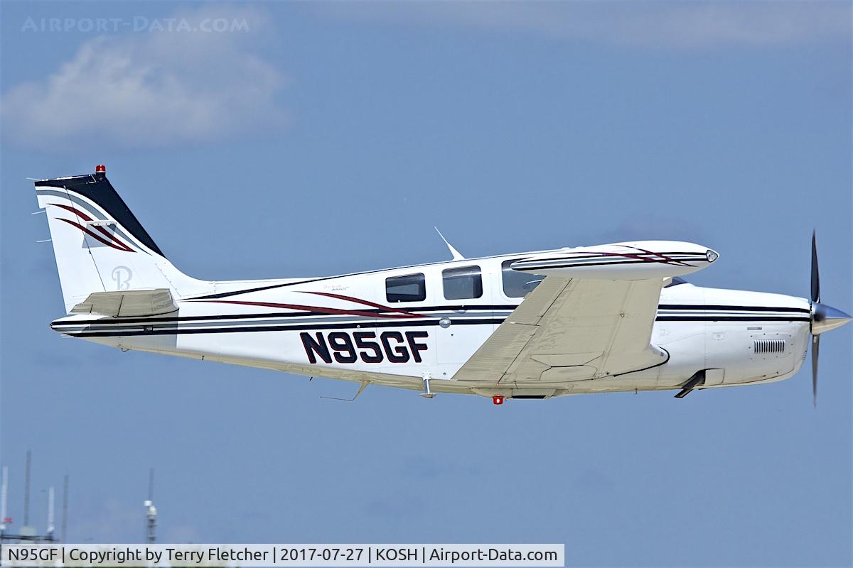 N95GF, 2005 Raytheon Aircraft Company G36 C/N E-3642, At 2017 EAA AirVenture at Oshkosh