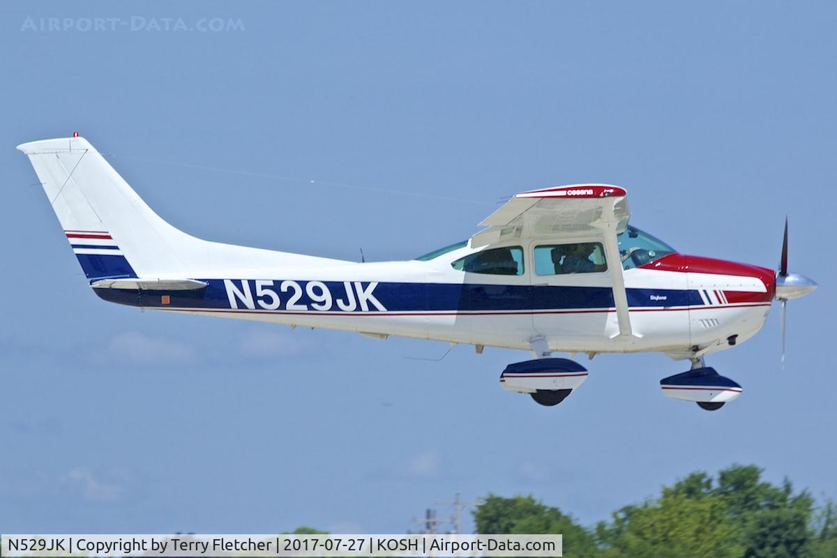 N529JK, 1977 Cessna 182Q Skylane C/N 18265525, At 2017 EAA AirVenture at Oshkosh