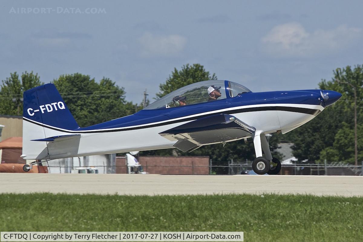 C-FTDQ, 1991 Vans RV-4 C/N 2194, At 2017 EAA AirVenture at Oshkosh