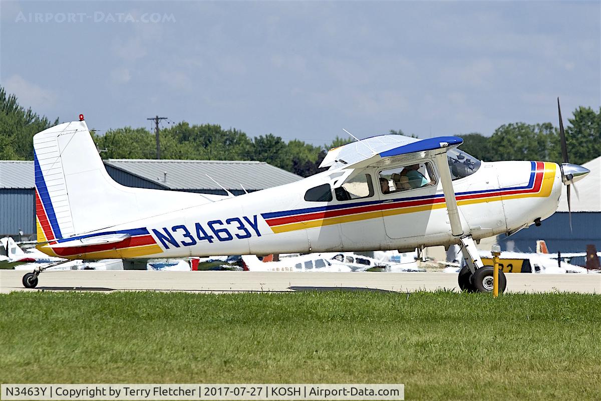 N3463Y, 1975 Cessna A185F Skywagon 185 C/N 18502885, At 2017 EAA AirVenture at Oshkosh