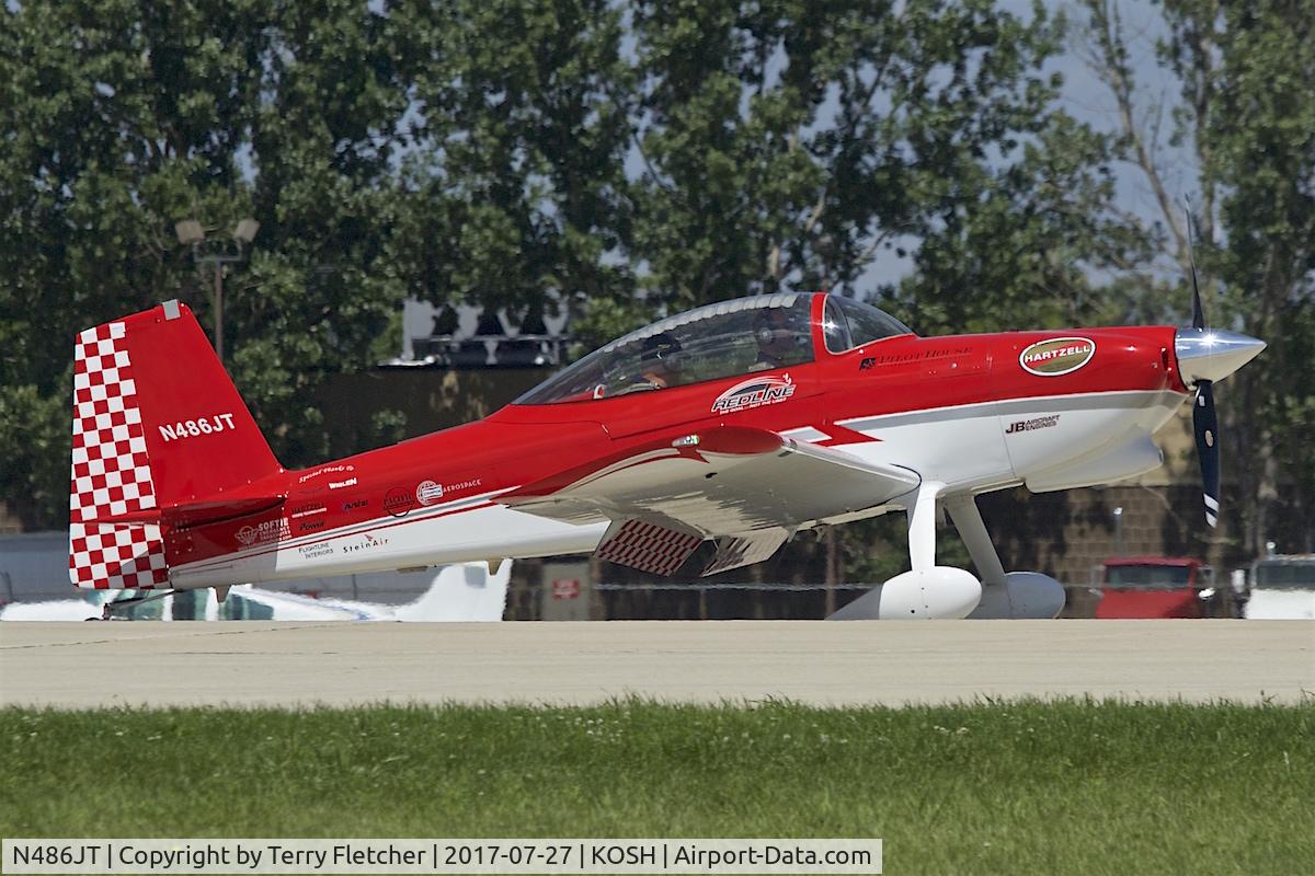 N486JT, Vans RV-8 C/N 82689, At 2017 EAA AirVenture at Oshkosh