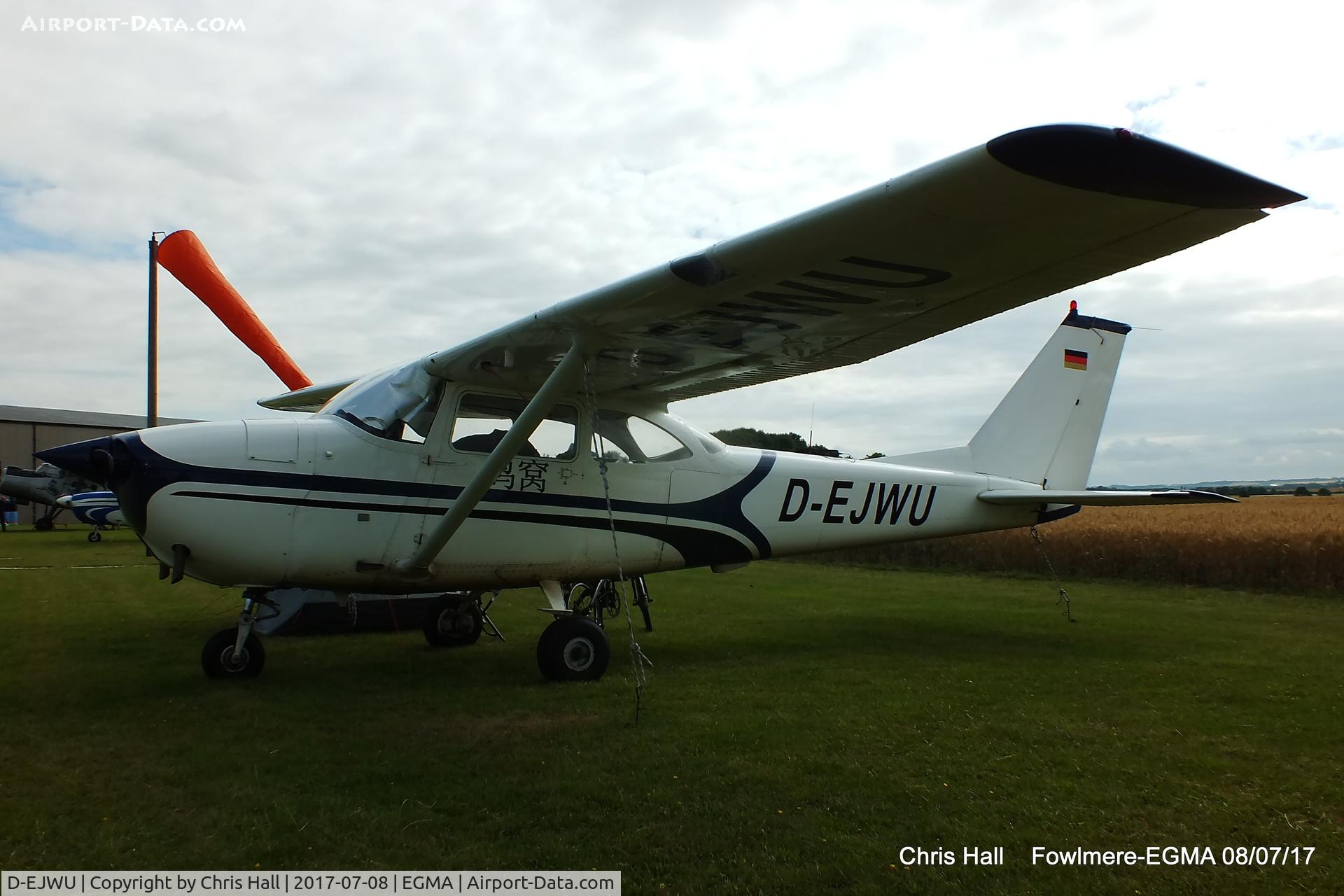 D-EJWU, Reims F172H Skyhawk Skyhawk C/N 0417, at Fowlmere