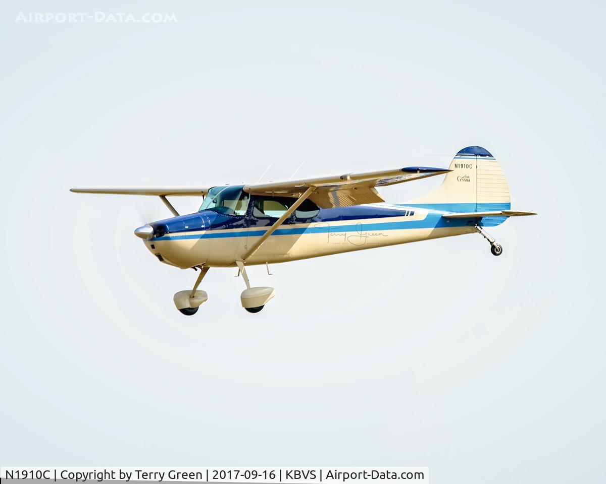N1910C, 1953 Cessna 170B C/N 26055, KBVS